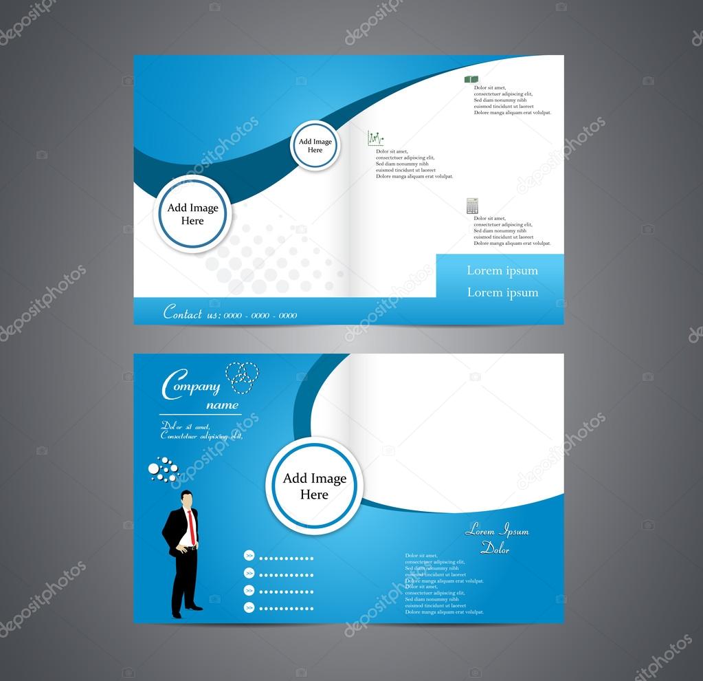 Bi-fold business brochure