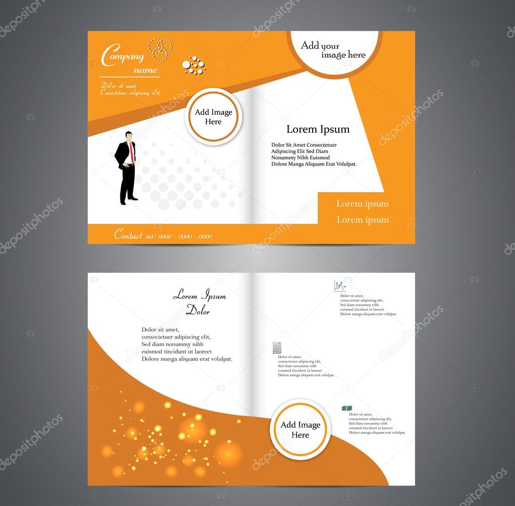 Bi-fold business brochure