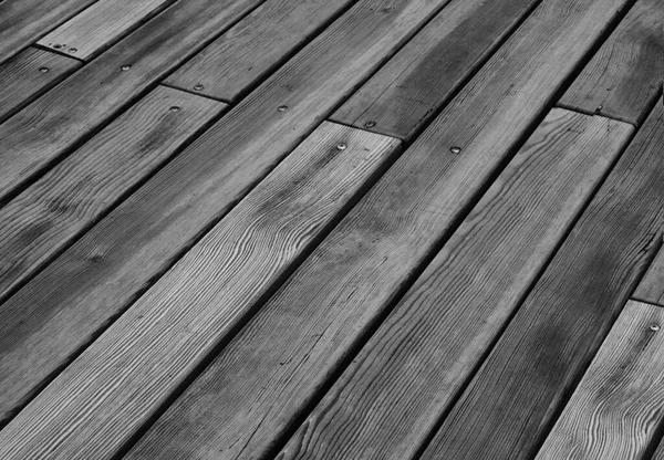 Decking Vieilles Planches Non Peintes — Photo