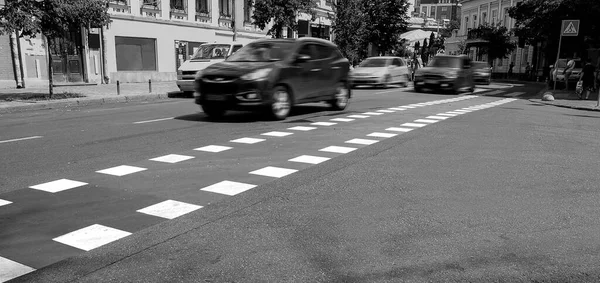 Spur Für Radfahrer Der Stadt — Stockfoto