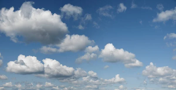 Panorama Blue Sky Clouds — Stock Photo, Image