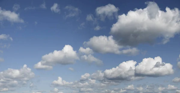 Panorama Blue Sky Clouds — Stock Photo, Image