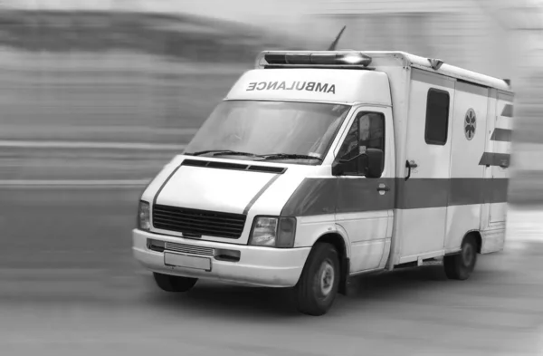 Ambulance Driving Street — Stock Photo, Image