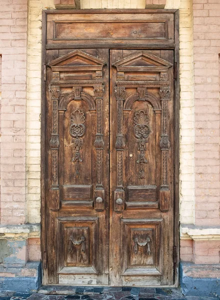 Puertas Antiguas Edificio Antiguo —  Fotos de Stock