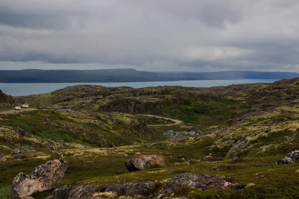 Vista de la costa del mar de Barents —  Fotos de Stock