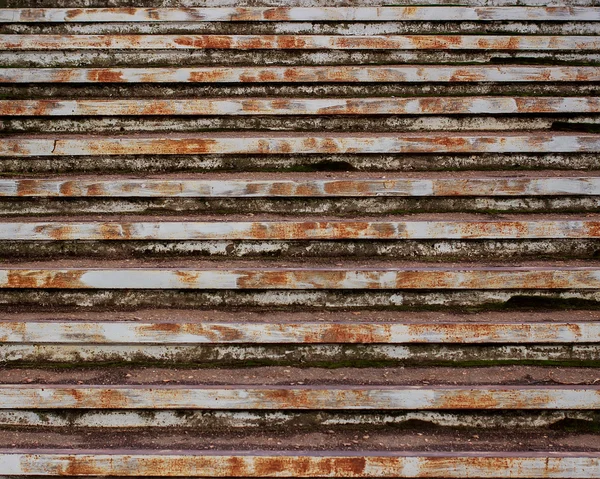 texture of metal stairs