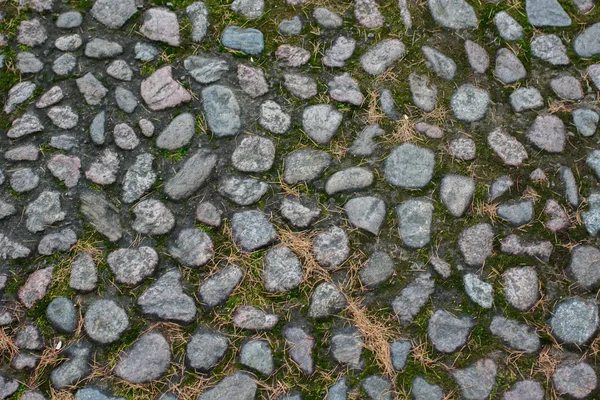 Lerkärl murverk stenar från mitten — Stockfoto