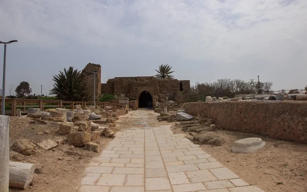 Ruinas en Cesarea — Foto de Stock
