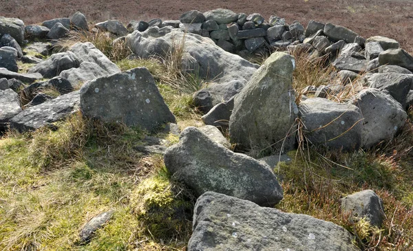 Calderdale Batı Yorkshire Daki Midgley Bataklığında Yer Alan Değirmencilerin Mezarı — Stok fotoğraf