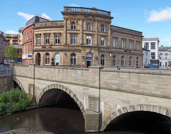 Rochdale Mayor Manchester Reino Unido Julio 2021 Vista Del Centro — Foto de Stock