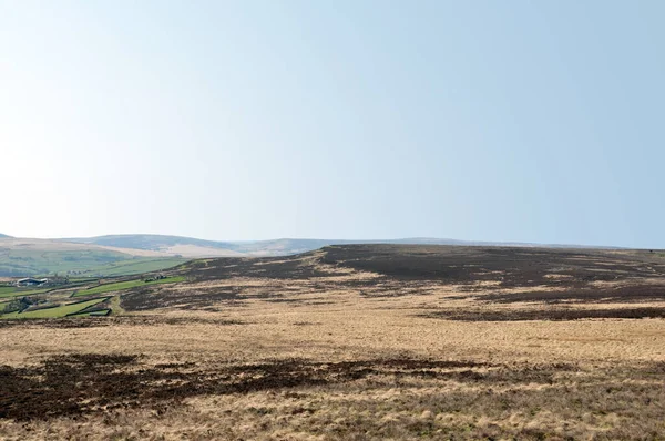 Midgley Bozkırının Manzarası Calderdale Batı Yorkshire Kırsalının Manzarası — Stok fotoğraf