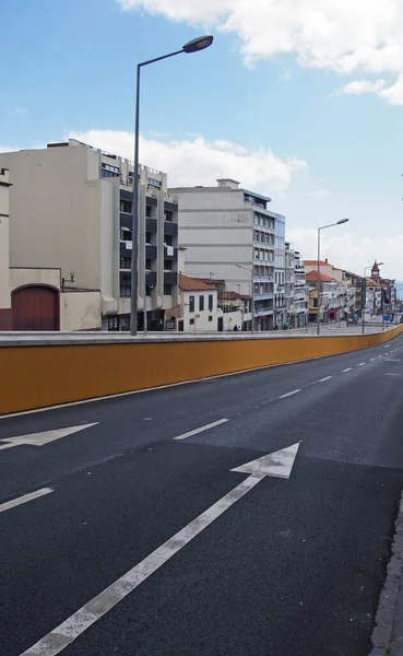 Funchal Madeira Portugalština Března 2019 Hlavní Silnice Rue Janeiro Města — Stock fotografie