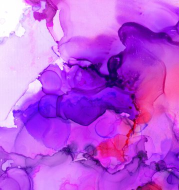 Alkollü mürekkep arkaplan, su sıçratma, suluboya boya akışı. Yıkama. Soyut arkaplan dokusu