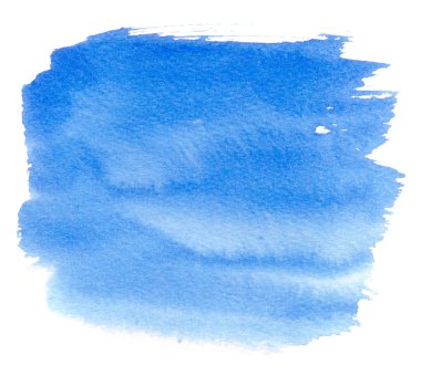 soyut mavi sulu boya spot