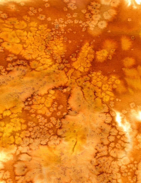 Fondo de acuarela marrón abstracto — Foto de Stock