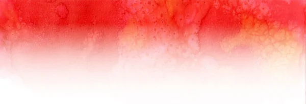 Czerwono białe tło gradientowe akwarela — Zdjęcie stockowe