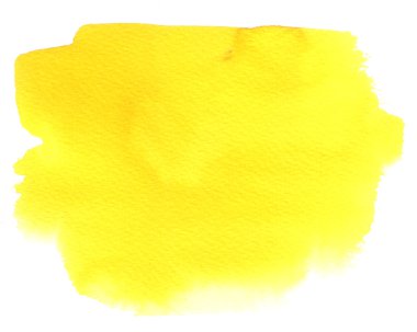 Sarı suluboya lekesi