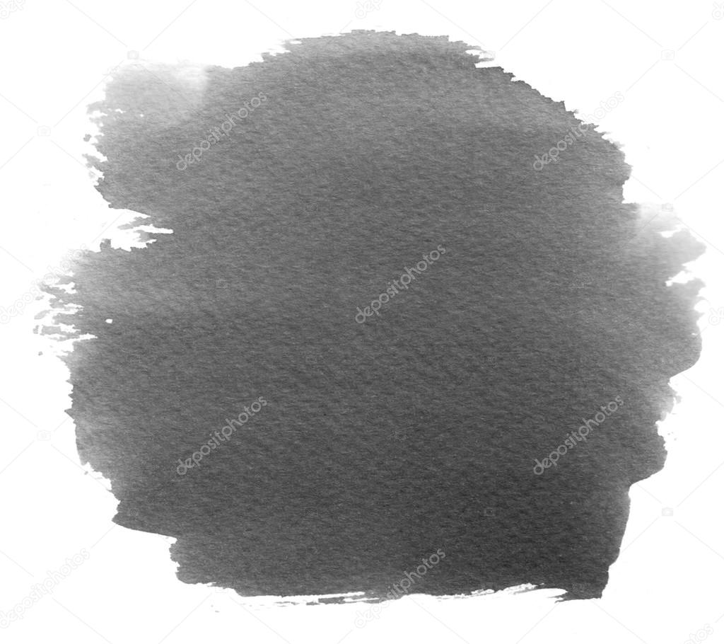 Grey watercolor black background with gray gradient