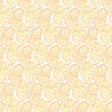 Nazik seamless modeli ile Hint twirls