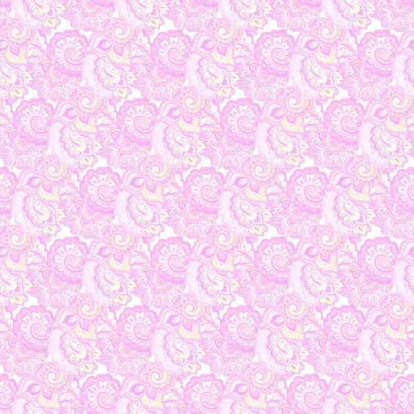 Endless ornamental Indian background with muted magenta design — Stock Photo, Image