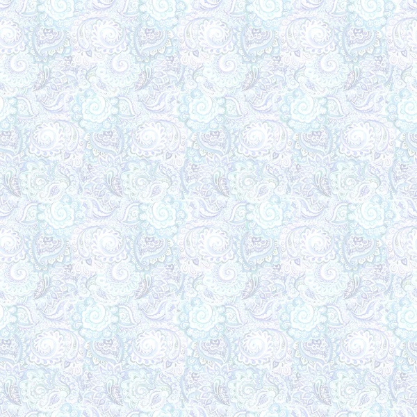 Winter delicate seamless pattern of ornamental texture — Stock Photo, Image