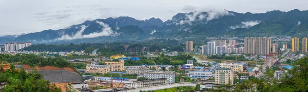 湖北省恩施土家和苗族自治州的秋季风景 — 图库照片