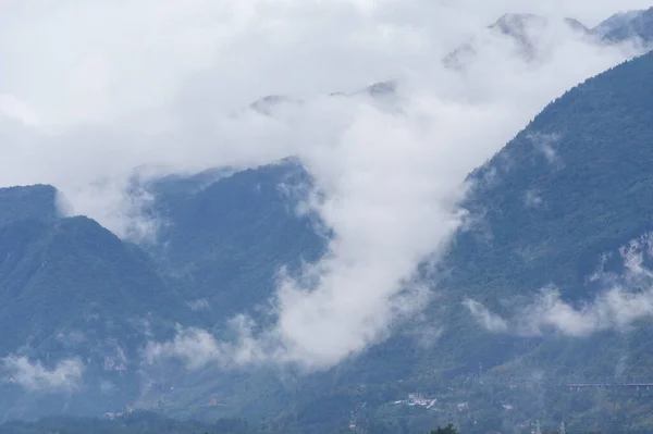 Cenário Outono Enshi Tujia Prefeitura Autônoma Miao Hubei China — Fotografia de Stock