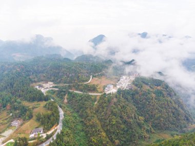 Enshi Suobuya Taş Ormanı Sahne Bölgesi, Hubei, Çin