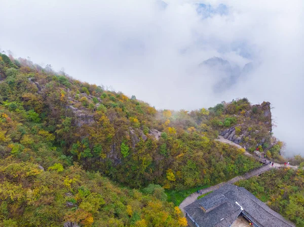 Autumn Scenery Enshi Grand Canyon Scenic Area Hubei China — Stock Photo, Image