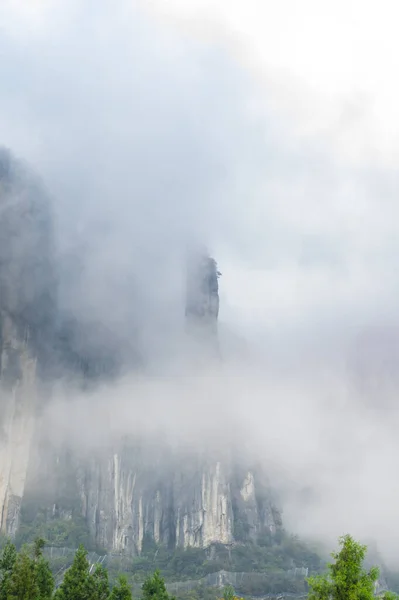 Весняні Краєвиди Енши Великого Каньйону Хубей Китай — стокове фото