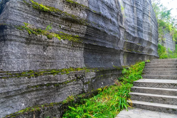 Enshi Suobuya Stone Forest Scenic Area Hubei China — 스톡 사진