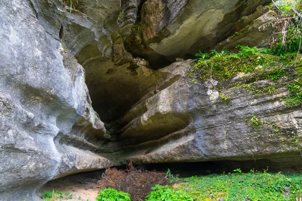 Enshi Suobuya Stone Forest Scenic Area Hubei China — Stock Photo, Image