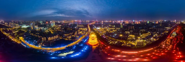 Wuhan city skyline scenery in Hubei