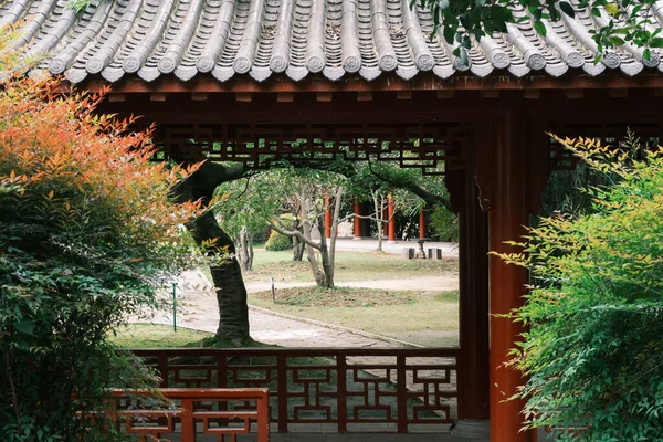 Paisajes Primavera Temprana Moshan Bonsai Garden East Lake Wuhan Hubei — Foto de Stock