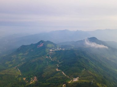 Early summer scenery of Dabie Mountain Bodao Peak Scenic Area in Luotian, Huanggang, Hubei, China