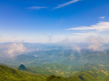 Early summer scenery of Dabie Mountain Bodao Peak Scenic Area in Luotian, Huanggang, Hubei, China