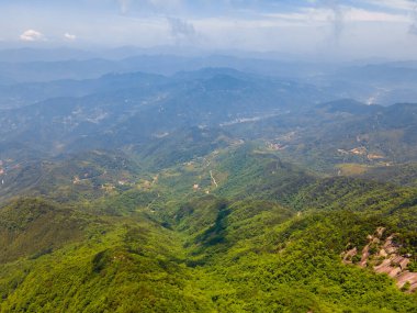 Early summer scenery of Dabie Mountain Bodao Peak Scenic Area in Luotian, Huanggang, Hubei, China