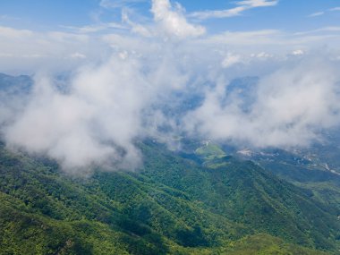 Early summer scenery of Dabie Mountain Bodao Peak Scenic Area in Luotian, Huanggang, Hubei, China