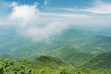 Early summer scenery of Dabie Mountain Bodao Peak Scenic Area in Luotian, Huanggang, Hubei, China