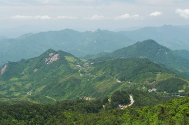 Early summer scenery of Dabie Mountain Bodao Peak Scenic Area in Luotian, Huanggang, Hubei, China