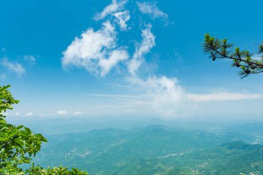 Early summer scenery of Dabie Mountain Bodao Peak Scenic Area in Luotian, Huanggang, Hubei, China