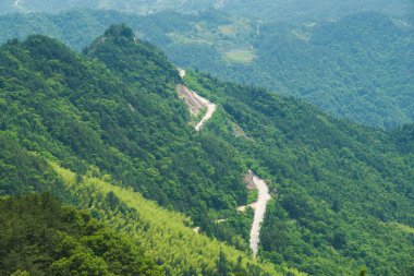 Early summer scenery of Dabie Mountain Bodao Peak Scenic Area in Luotian, Huanggang, Hubei, China