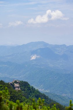 Early summer scenery of Dabie Mountain Bodao Peak Scenic Area in Luotian, Huanggang, Hubei, China