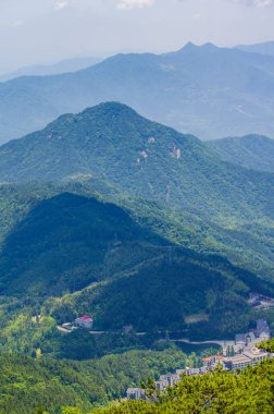 Early summer scenery of Dabie Mountain Bodao Peak Scenic Area in Luotian, Huanggang, Hubei, China