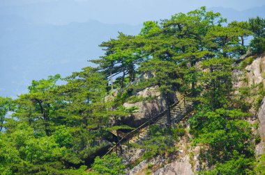 Early summer scenery of Dabie Mountain Bodao Peak Scenic Area in Luotian, Huanggang, Hubei, China