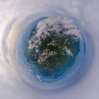 Early summer scenery of Dabie Mountain Bodao Peak Scenic Area in Luotian, Huanggang, Hubei, China