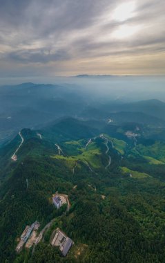 Early summer scenery of Dabie Mountain Bodao Peak Scenic Area in Luotian, Huanggang, Hubei, China