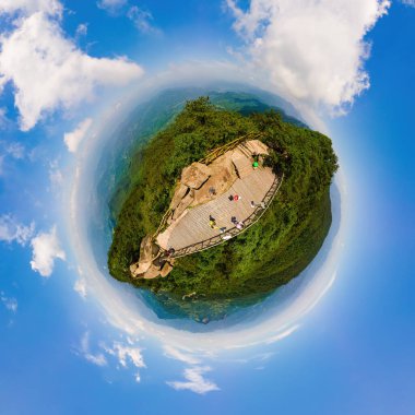 Early summer scenery of Dabie Mountain Bodao Peak Scenic Area in Luotian, Huanggang, Hubei, China