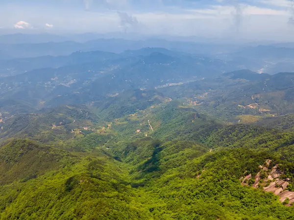 Early summer scenery of Dabie Mountain Bodao Peak Scenic Area in Luotian, Huanggang, Hubei, China