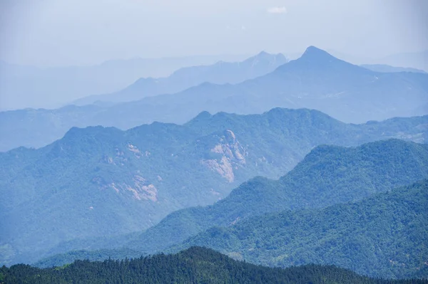 Frühsommerlandschaft Des Dabie Mountain Bodao Peak Malerisches Gebiet Luotian Huanggang — Stockfoto
